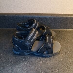 Kids Hurley Sandals Double Strap Adjustable Hook and Loop